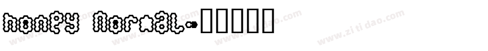 honey Normal字体转换